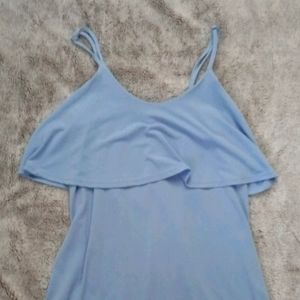 Sky blue dress